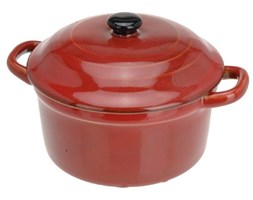 Ceramiczny garnek z pokrywką, naczynie żaroodporne 250 ml