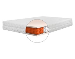 Materac kieszeniowy Monts H3 + kokos 18 cm