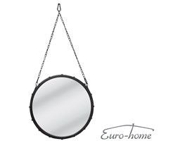LUSTRO WISZĄCE 15822B 39x39cm CZARNE
