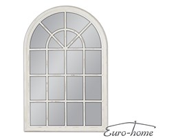 LUSTRO OKNO 201-027c 74x104cm BIAŁE PRZECIERANE