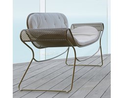 Kanapa ogrodowa design Swell, biała lub brązowo-szara