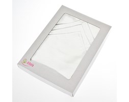 Dekoria komplet 6 szt. serwetek milano białe 42x42cm, 42 × 42 cm