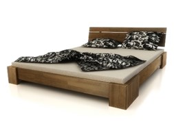 Bandal niskie łóżko z drewna bukowego, rozmiar 120x200
