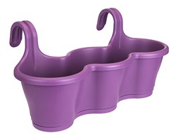 Doniczki CORSICA TRIO 53x27/26 - winogronowy / grape purple