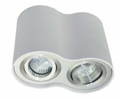 Spot Zuma Line Rondoo 50407-WH lampa tuba 2x50W GU10 biały + żarówka LED za 1 zł GRATIS! >>> RABATUJEMY do 20% KAŻDE zamówienie !!!