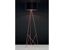 Lampa podłogowa Eglo Camporale 1x60W E27 miedz/czarna 39229 - wysyłka w 24h