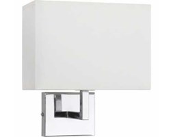 Kinkiet Nowodvorski Hotel 4730 oprawa ścienna 1x60W E27 biały/chrom - wysyłka w 24h
