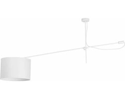 Lampa wisząca Nowodvorski Viper 6640 na wysięgniku zwis 1x60W E27 biała >>> RABATUJEMY do 20% KAŻDE zamówienie !!!