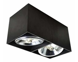 Spot Zuma Line Box SL 2 90433 lampa oprawa sufitowa natynkowa 2x42W G9 czarny + żarówka LED za 1 zł GRATIS! >>> RABATUJEMY do 20% KAŻDE zamówienie !!!