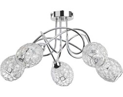 Lampa wisząca zwis żyrandol Alfa Vera 5x40W E14 chrom 17845 - wysyłka w 24h