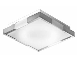 Plafon lampa oprawa sufitowa Azzardo Solid C 1x55W 2D biały / aluminium MX5030-QL + żarówka LED za 1 zł GRATIS!