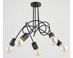 Lampa wisząca zwis Alfa Tango 5x60W E27 czarna 23175 - wysyłka w 24h