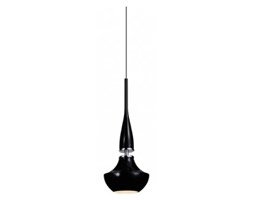 Lampa wisząca zwis Azzardo Tasos 1 1x40W E14 czarna / chrom MD2095-1BK + żarówka LED za 1 zł GRATIS! - wysyłka w 24h