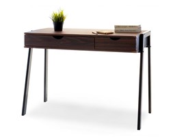 Małe biurko designerskie Lund orzech