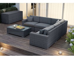 Meble ogrodowe MILANO Royal szary
