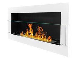 Biokominek 90x40 cm z certyfikatem TÜV Biały połysk
