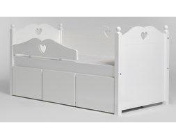 Łóżko Emma Bedbank 150 zestaw z 3 szufladami