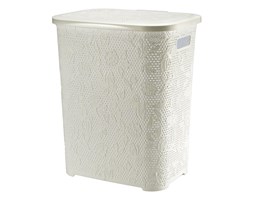 Kosz na bieliznę 55l FANCY, krem