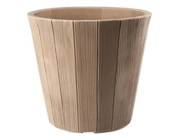 Donica okrągła 40 cm, beż