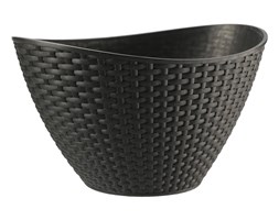 Osłonka VICKY owal 30cm, brąz