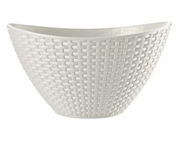 Osłonka VICKY owal 30cm, krem