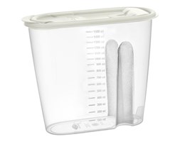 Pojemnik na artykuły sypkie 1,5l Molly, krem
