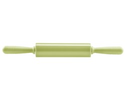 Wałek silikonowy 43,5cm zielony