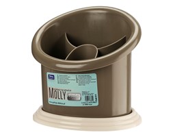 Ociekacz na sztućce MOLLY, taupe