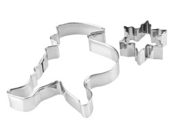 Wykrawaczki metalowe 2szt. MIKOŁAJ