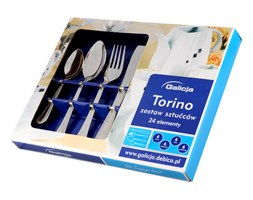 Zestaw sztućców Torino 24 części.