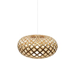 David Trubridge Kina, naturalna lampa bambusowa