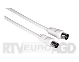 Kabel HAMA Antenowy 75dB biały 1.5m