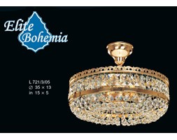 Plafon kryształowy na 3 żarówek - Elite Bohemia