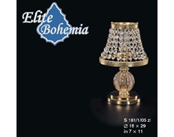 Lampka nocna z kryształkami Swarovskiego - Elite Bohemia