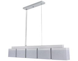 Lampa wisząca - JULS52WEDKB 130 cm - abażur BIAŁY