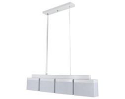 Lampa wisząca - JULS42WEDKB 105 cm - abażur BIAŁY