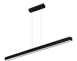 Lampa wisząca LED 120cm L120KB CZARNY 16,6W 1998lm oświetlenie sufitowe