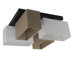 Lampa sufitowa – JULS416WED - abażur CAPPUCCINO BIAŁY