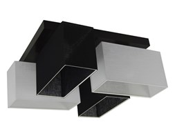 Lampa sufitowa – JULS41SCWED - abażur CZARNY BIAŁY