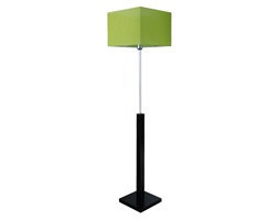 Lampa podłogowa, stojąca LP37D wenge - abażur ZIELONY