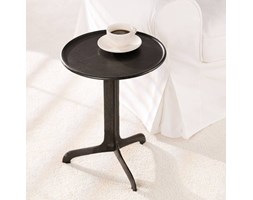 Dekoria Stolik pomocniczy Mico Dark Brown wys. 52cm, 40 × 40 × 52 cm