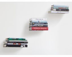 Półka na książki x3 Umbra Conceal 3-Pack Small Silver