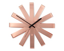 Zegar ścienny Umbra Ribbon Copper