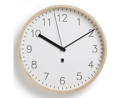 Zegar ścienny i nablatowy 2w1 Umbra Rimwood White/Natural