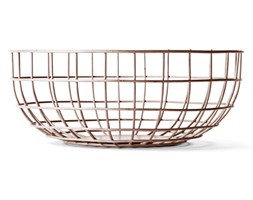 Misa na owoce Menu Wire Bowl Nude