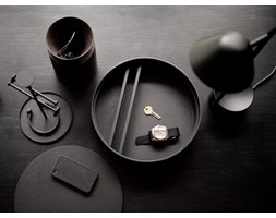 Pudełko/ organizer nablatowy Menu Round Box Black