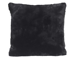 Poduszka futrzana Winter Home Seal Black 45x45