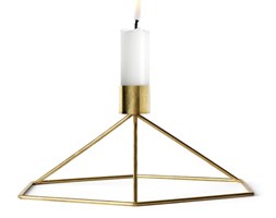 Świecznik Menu POV Candleholder Brass