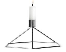 Świecznik Menu POV Candleholder Chrome