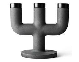 Świecznik x3 Menu Weight Here Dark Grey XL